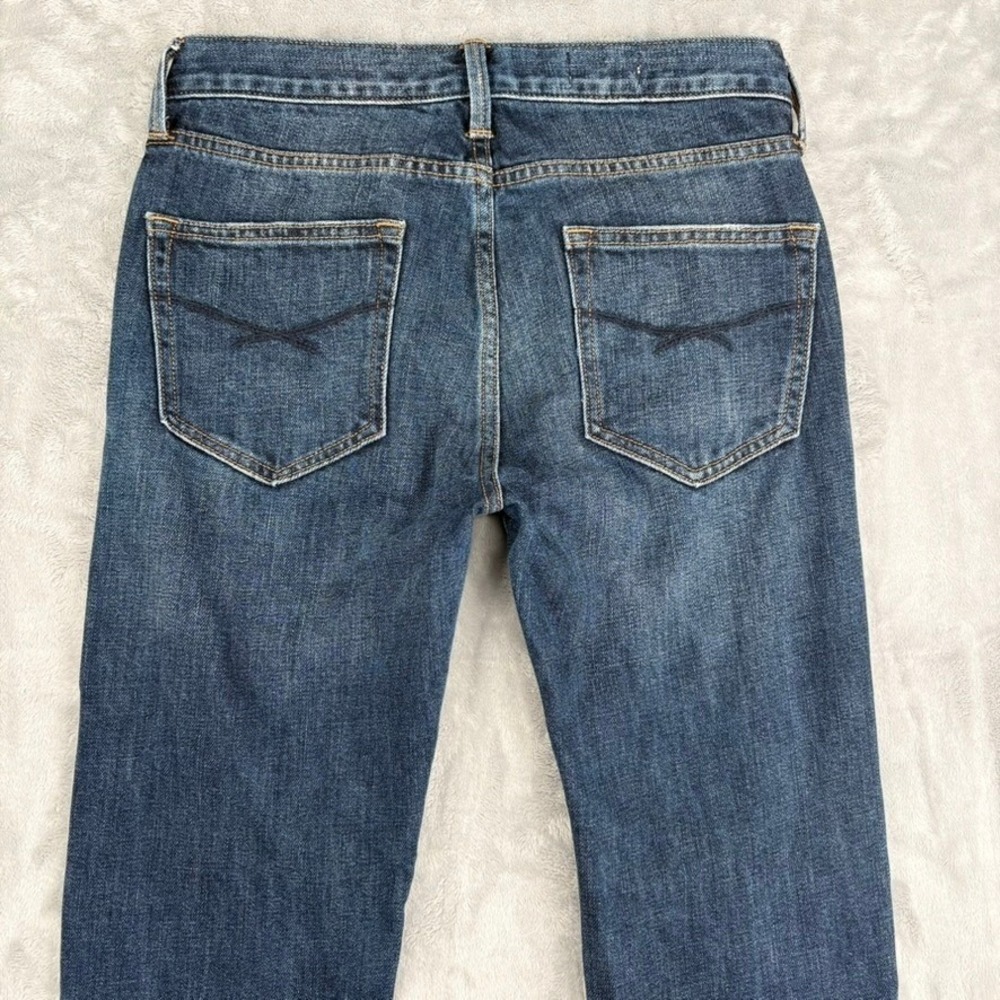 Gap Jeans Womens 24/00r (Fits 27x28) Blue Sexy Boyfriend 1969 Distressed Relaxed - Picture 10 of 11